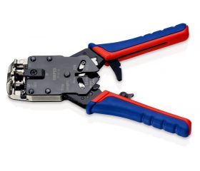 Knipex Crimpadora para terminales Western (RJ) 200 mm