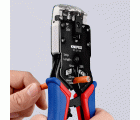 Knipex Crimpadora para terminales Western (RJ) 200 mm