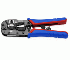 Knipex Crimpadora para terminales Western (RJ)