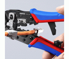 Knipex Crimpadora para terminales Western (RJ) 191 mm