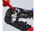 Knipex Crimpadora para terminales Western (RJ) 191 mm