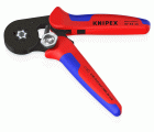 Knipex Crimpadora autoajustable para punteras huecas 180 mm