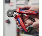 Knipex Crimpadora autoajustable para punteras huecas 180 mm