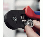 Knipex Crimpadora autoajustable para punteras huecas 180 mm