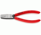 Knipex Alicate para entallar punteras huecas - con mangos recubiertos de plástico