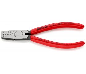 Knipex Alicate para entallar punteras huecas - con mangos recubiertos de plástico
