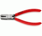 Knipex Alicate para entallar punteras huecas - con mangos recubiertos de plástico 145 mm
