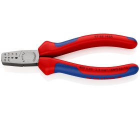 Knipex Alicate para entallar punteras huecas - con mangos bicomponentes