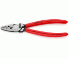 Knipex Alicate para entallar punteras huecas - con mangos recubiertos de plástico