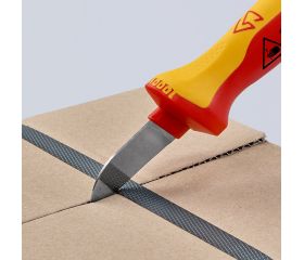 Knipex Cuchillos pelacables con mangos bicomponentes aislados 190 mm