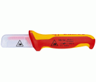 Knipex Cuchillos pelacables con mangos bicomponentes aislados 190 mm