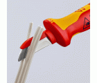 Knipex Cuchillos pelacables con mangos bicomponentes aislados 190 mm