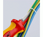 Knipex Cuchillos pelacables con mangos bicomponentes aislados 190 mm
