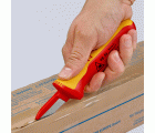 Knipex Cuchillos pelacables con mangos bicomponentes aislados 190 mm