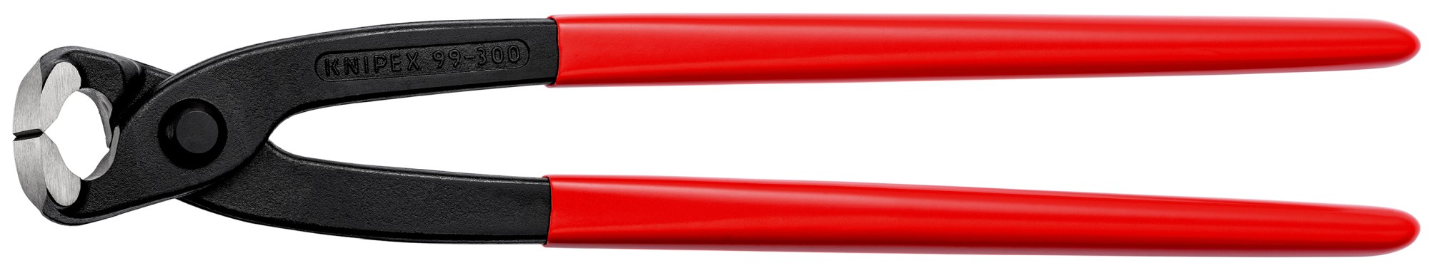 Knipex Tenaza rusa -  con mangos recubiertos de plástico 300 mm
