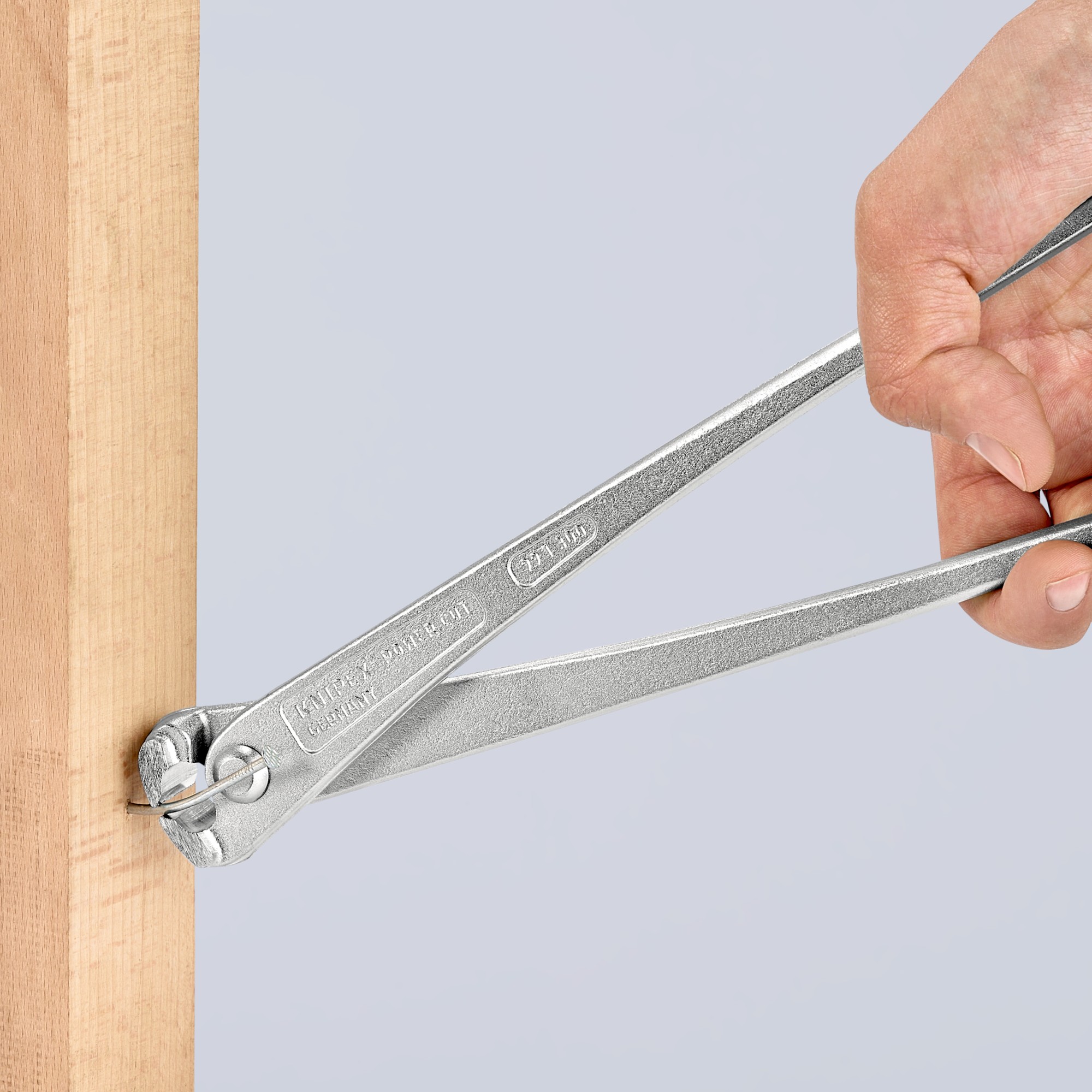 Knipex Tenaza rusa de fuerza niquelada 250 mm