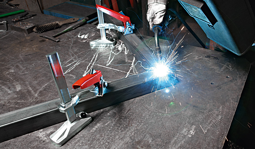 Bessey Mordaza para máquinas y bancos de trabajo Serie BS 200 mm