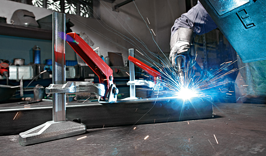 Bessey Mordaza para máquinas y bancos de trabajo Serie BS 200 mm