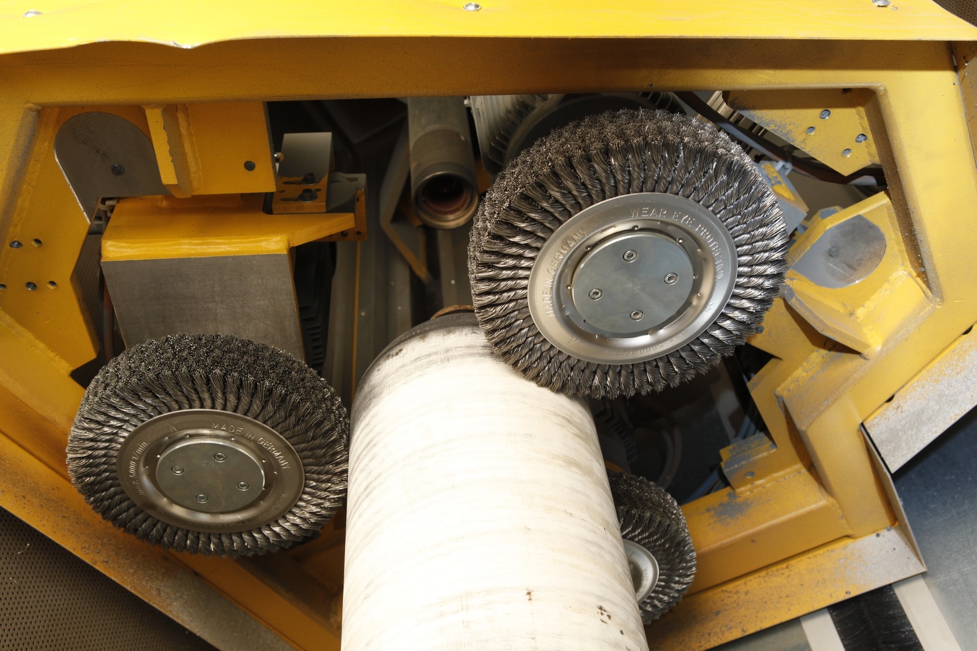 Lessmann Cepillo circular alambre acero trenzado 472211