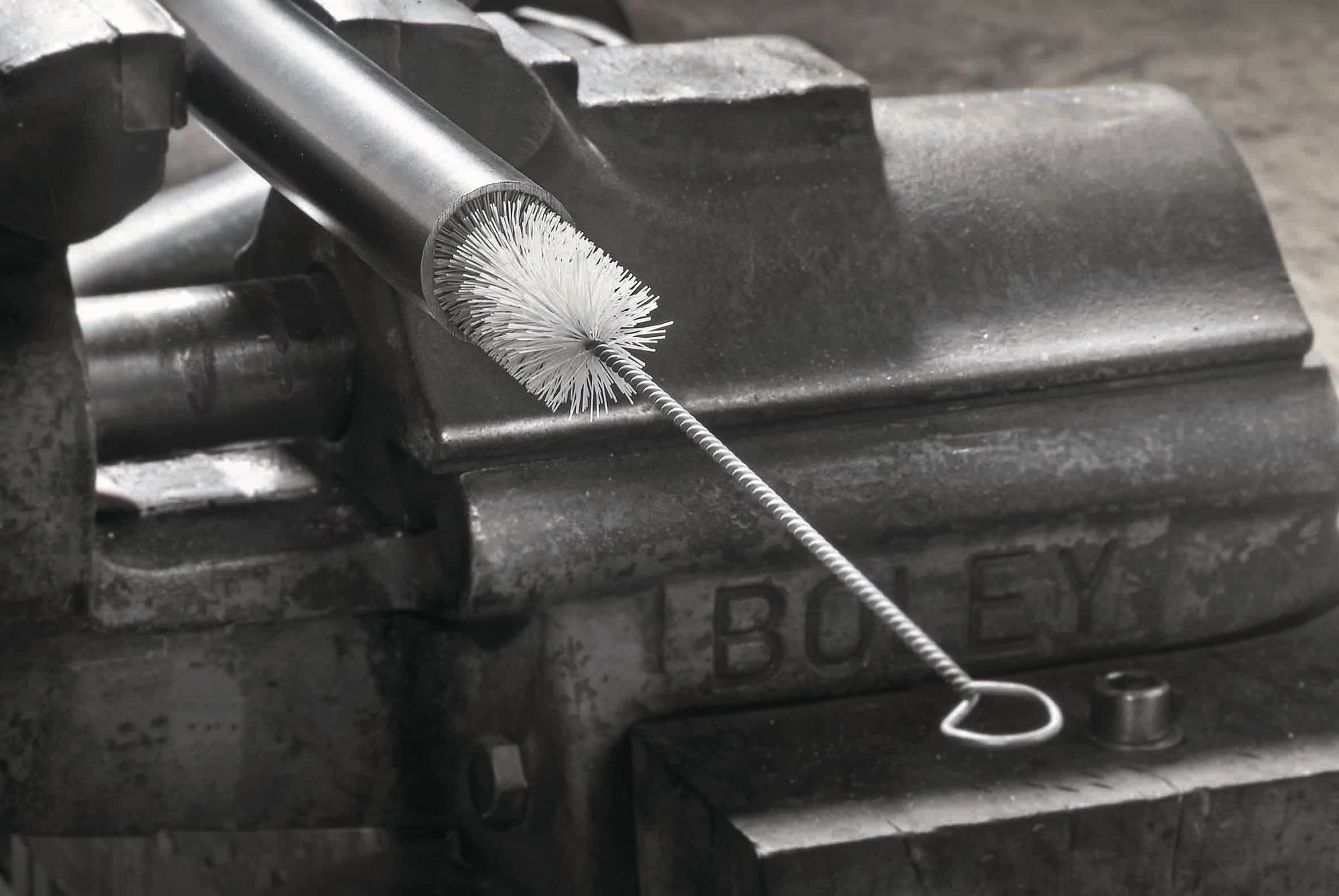 Lessmann Cepillo limpiatubos con varilla alambre acero 542381