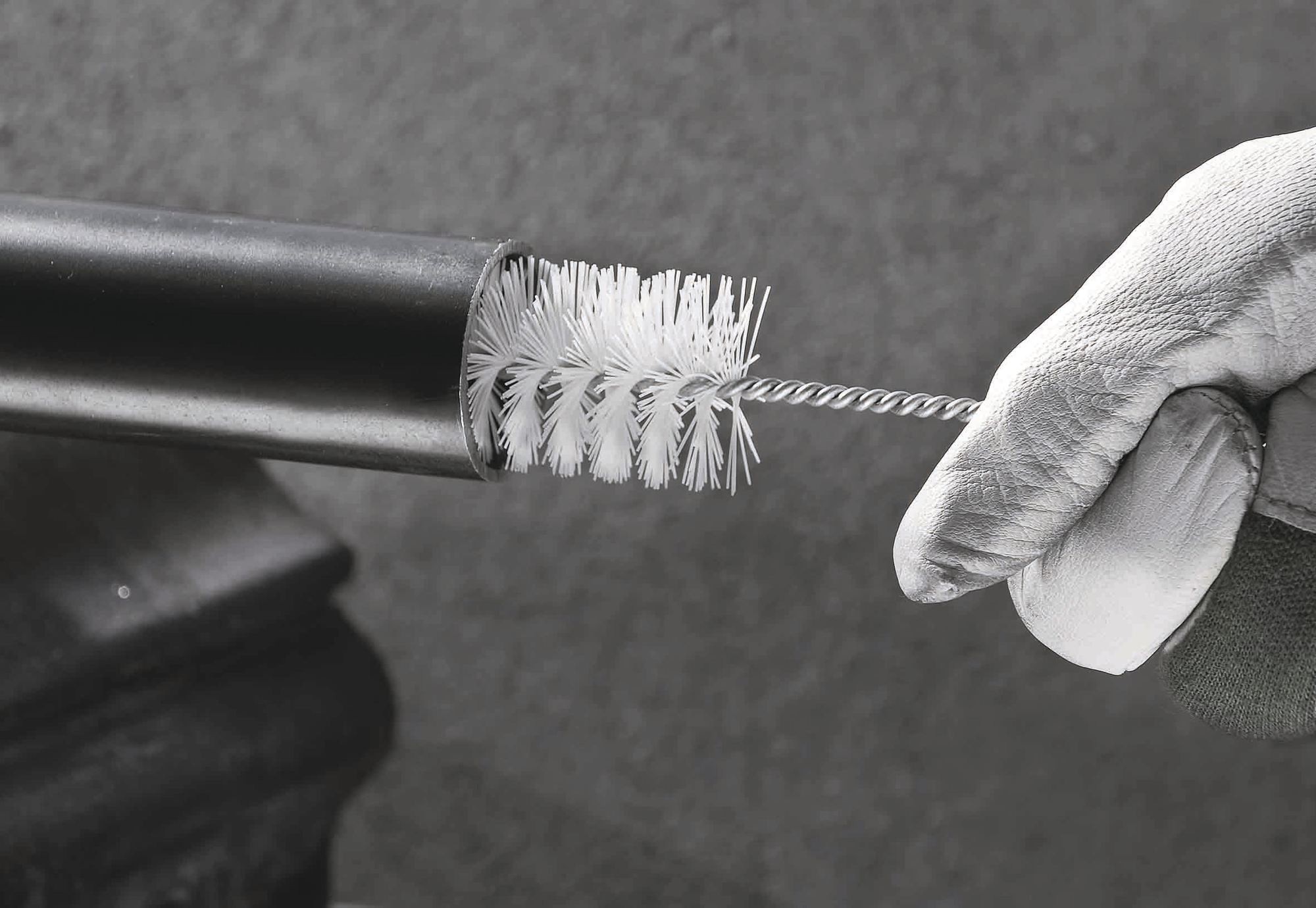 Lessmann Cepillo limpiatubos con varilla alambre acero 542381