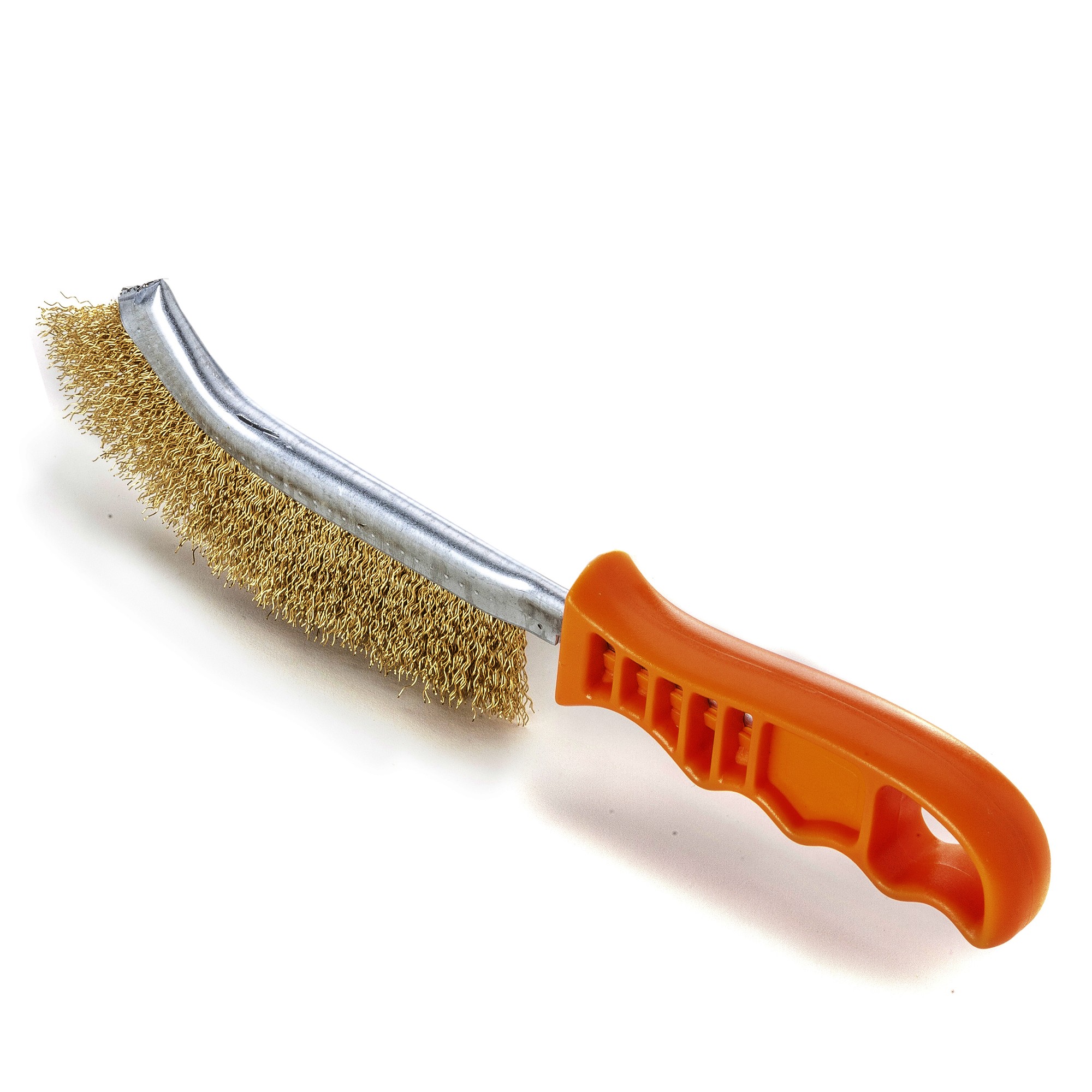 Lessmann Cepillo de mano mango de plastico alambre latón 056701