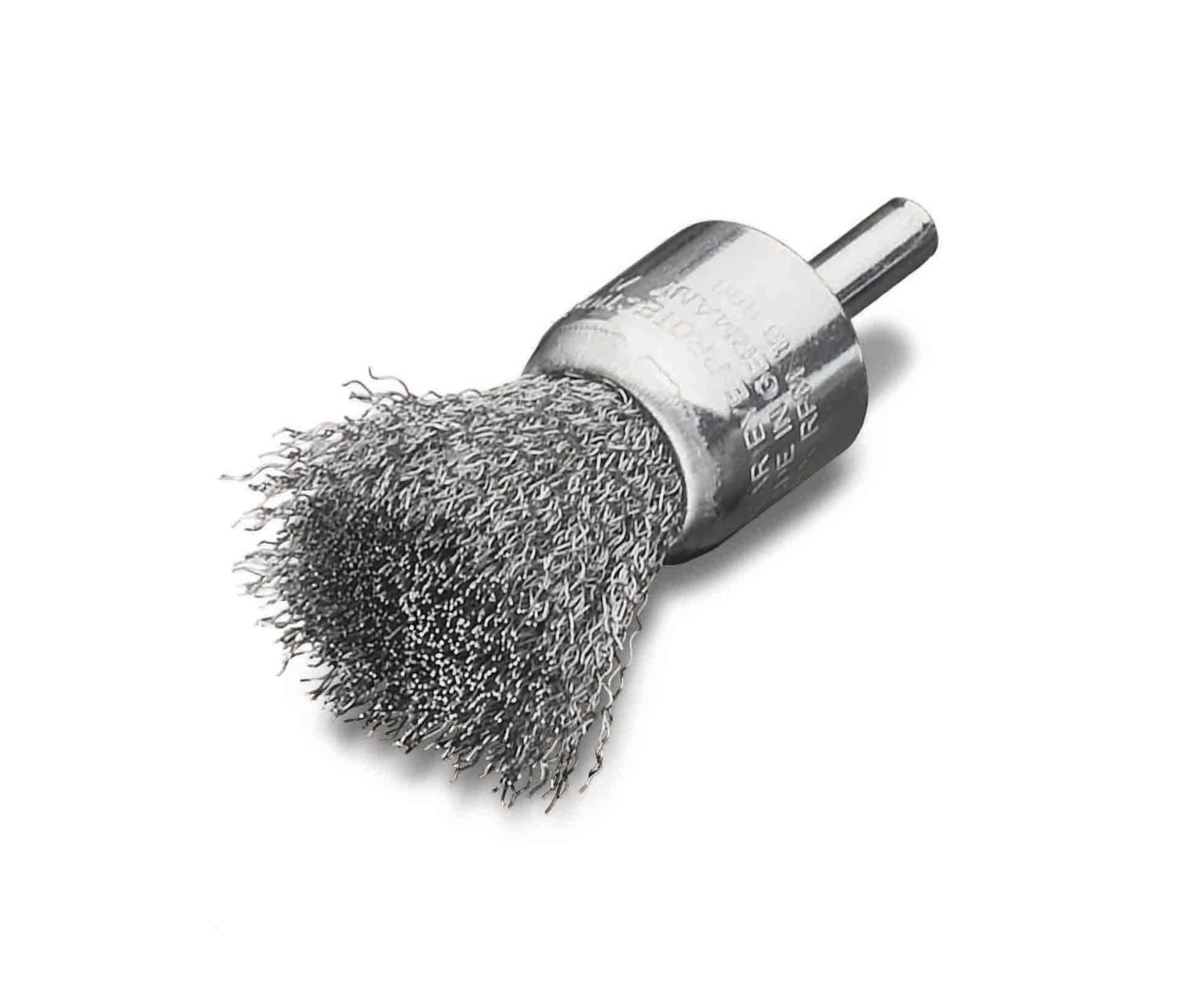 Lessmann Brocha con espiga alambre acero ondulado 453161