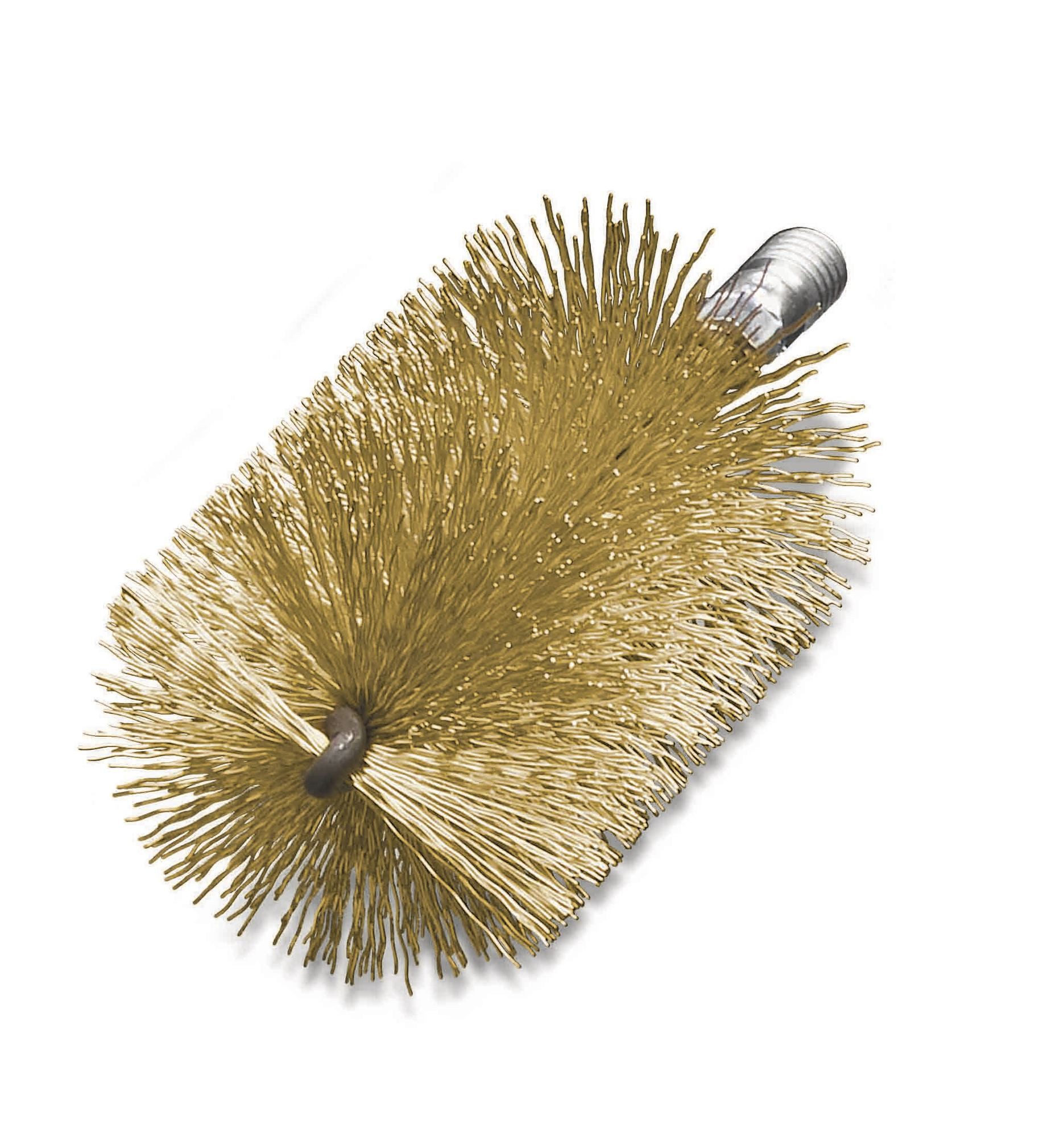 Lessmann Cepillo limpiatubos alambre latón con casquillo roscado 50272224