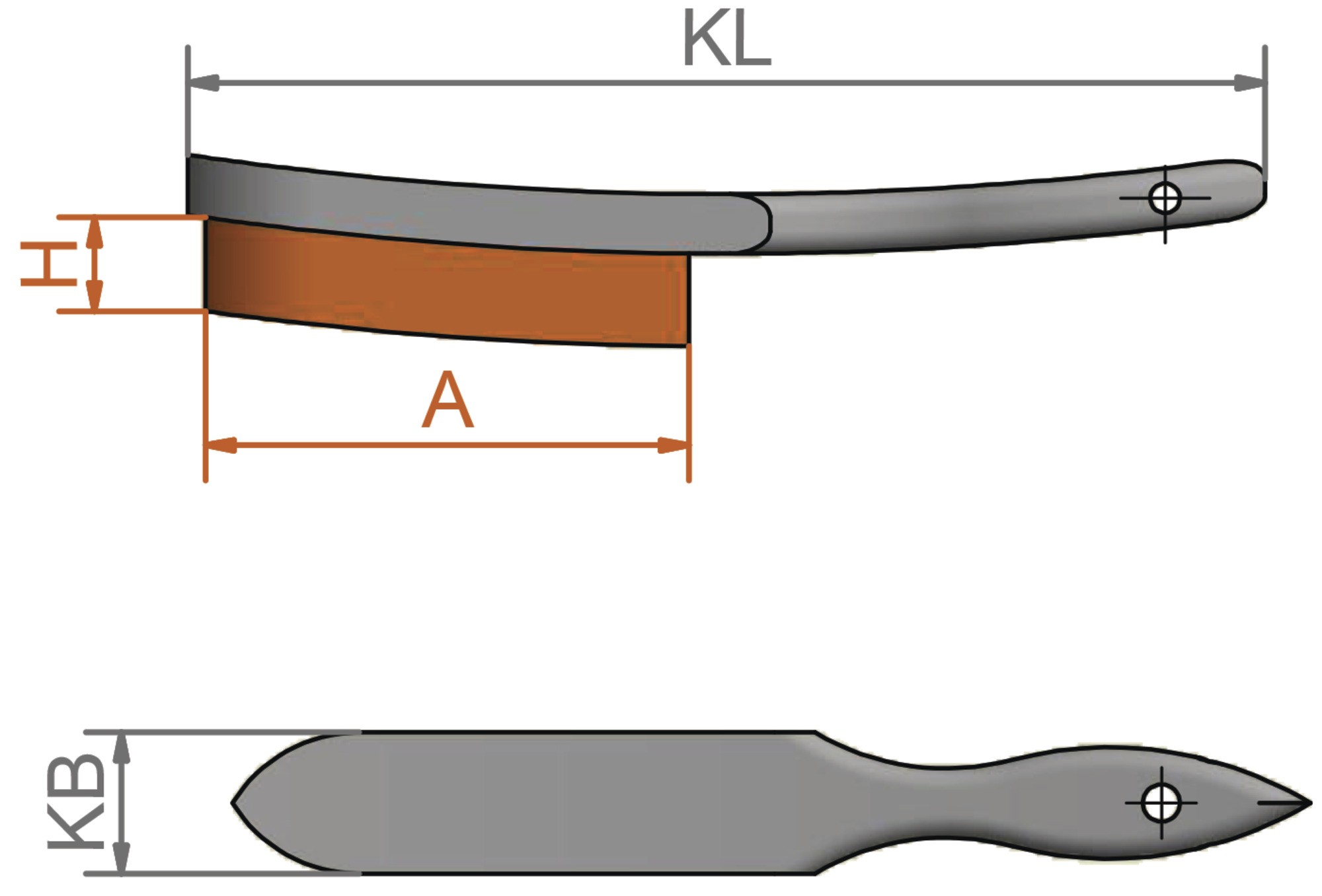 Lessmann Cepillo de mano uso alimentario 185421