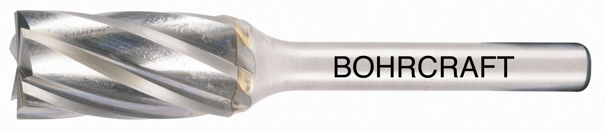 Bohrcraft Fresa rotativa metal duro Z-ALU forma B cilíndrica corte frontal