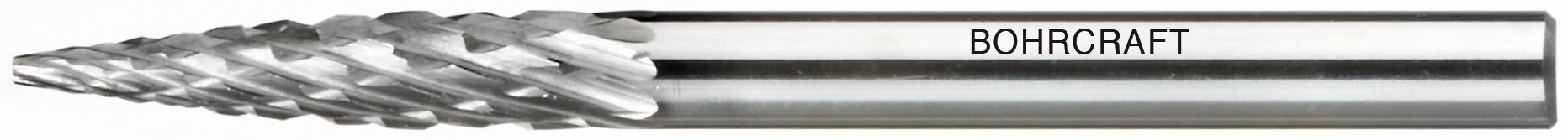 Bohrcraft Fresa rotativa MD forma G obús // 3,0 mm mango 3mm