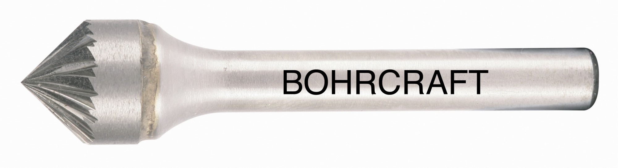 Bohrcraft Fresa rotativa metal duro forma K cónica 90°