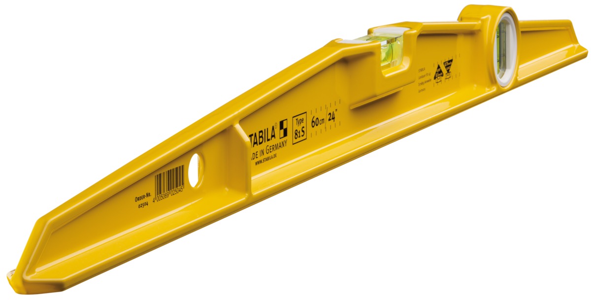 Stabila Nivel de burbuja modelo 81 S, 60 cm