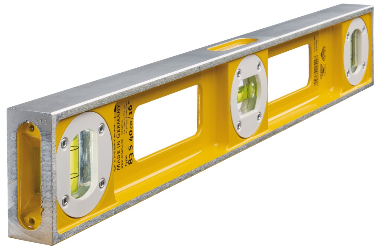 Stabila Nivel de burbuja modelo 83 S, 40 cm