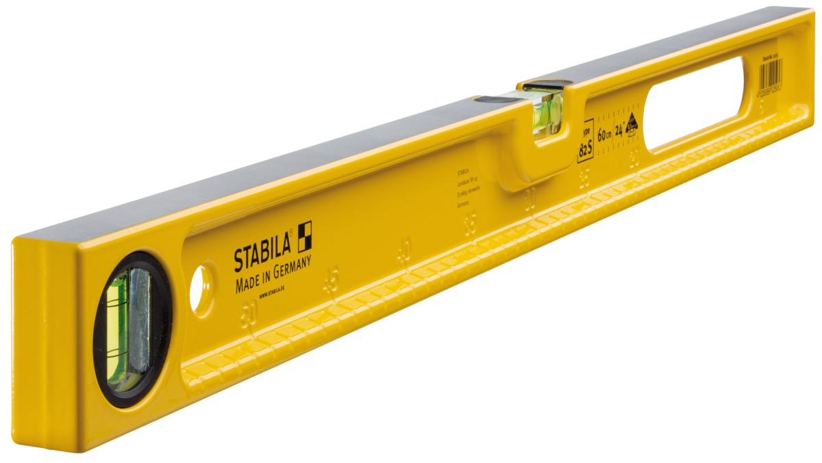 Stabila Nivel de burbuja modelo 82 S, 60 cm
