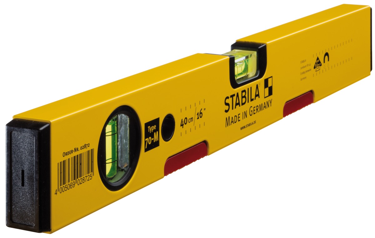 Stabila Nivel de burbuja modelo 70 M, 40 cm