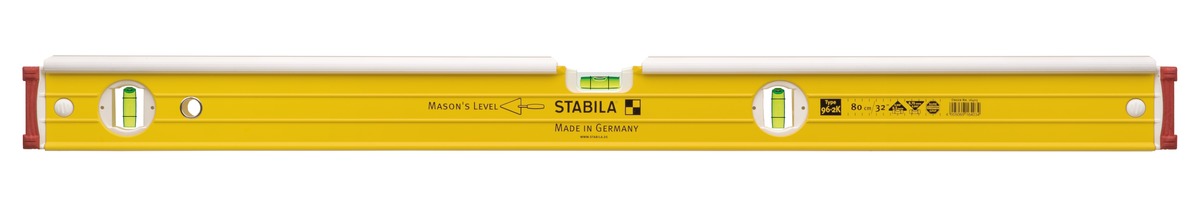Stabila Nivel de burbuja modelo 96-2 K, 81 cm