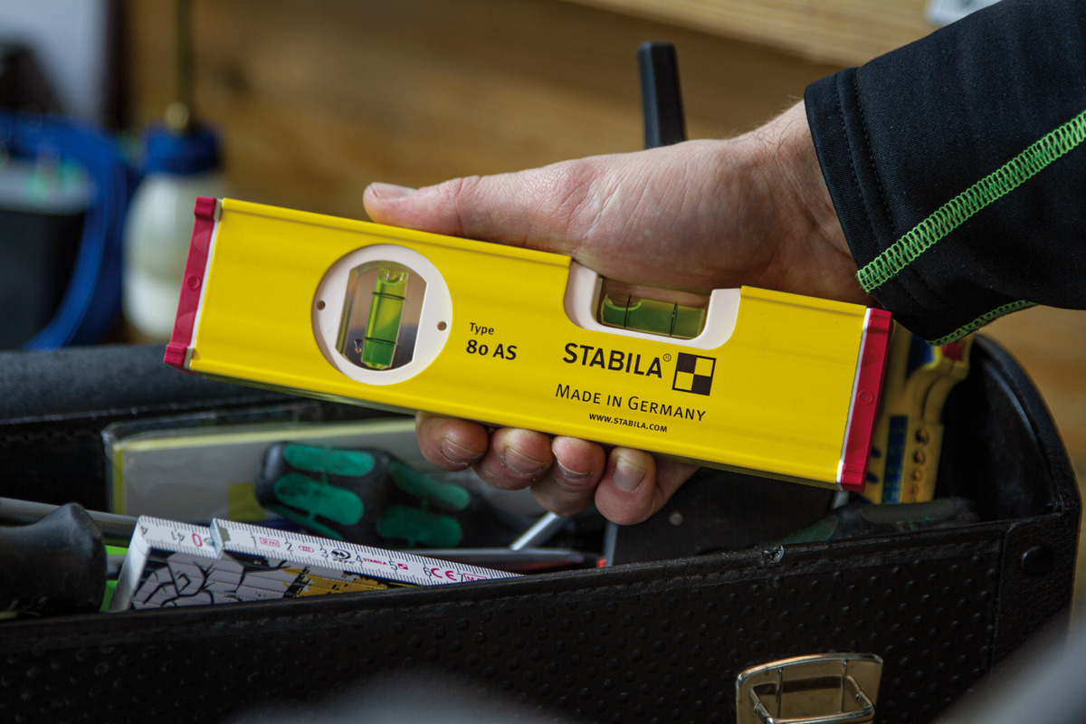 Stabila Nivel de burbuja modelo 80 AS, 20 cm
