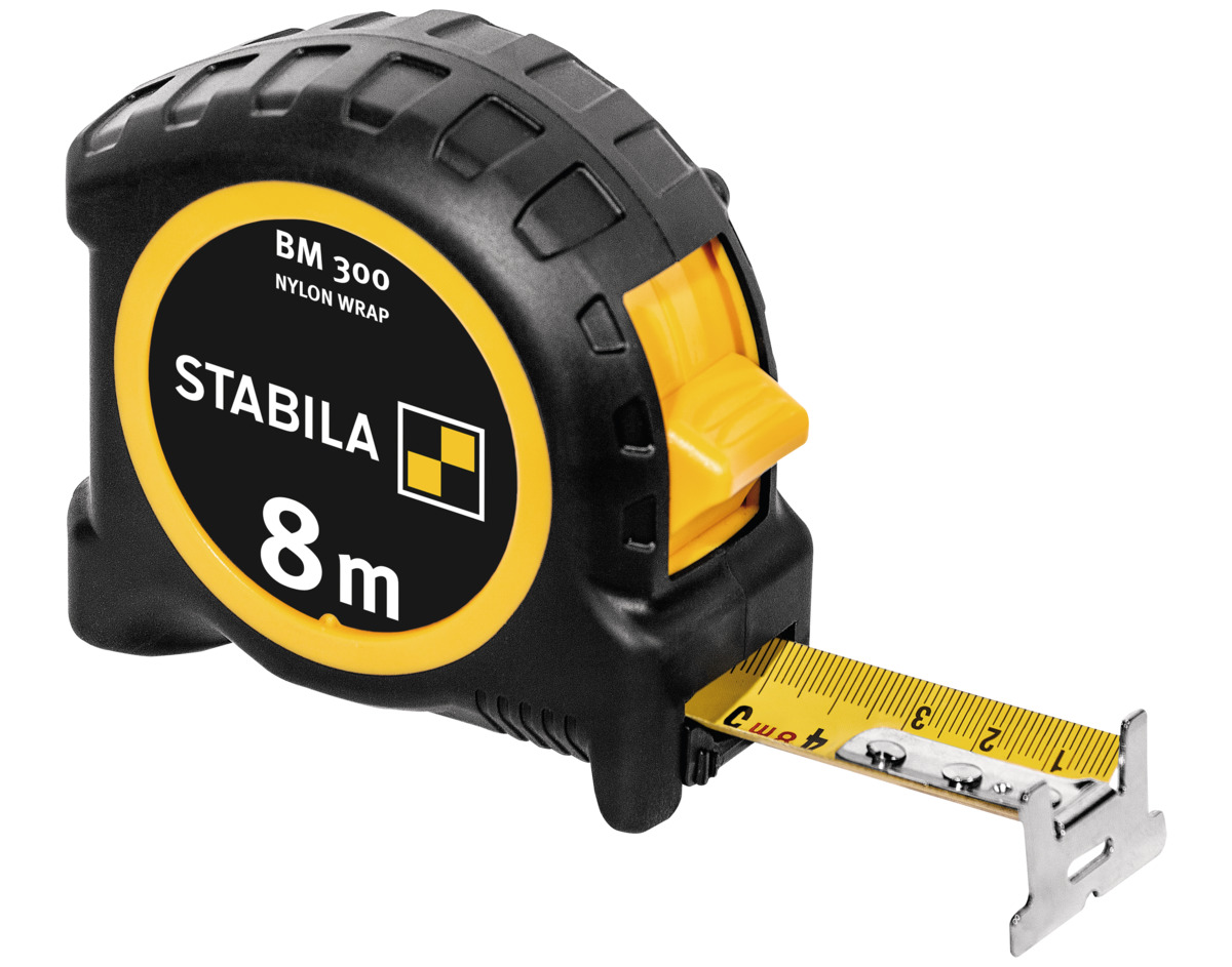 Stabila Flexómetro BM 300, 8 m, escala métrica
