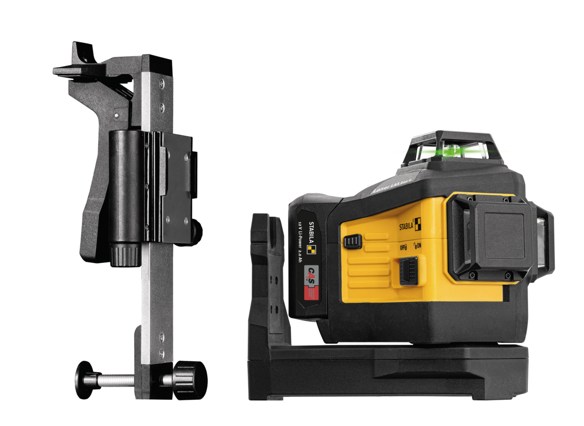 Stabila Láser multi-línea LAX 600 G, sistema de 12 V, set de 7 piezas, con batería y cargador (UE)