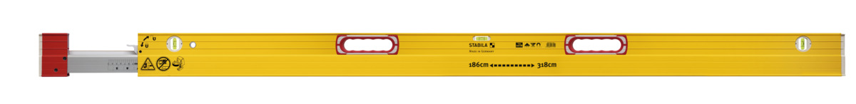 Stabila Nivel de burbuja telescópico magnético Serie 106 T