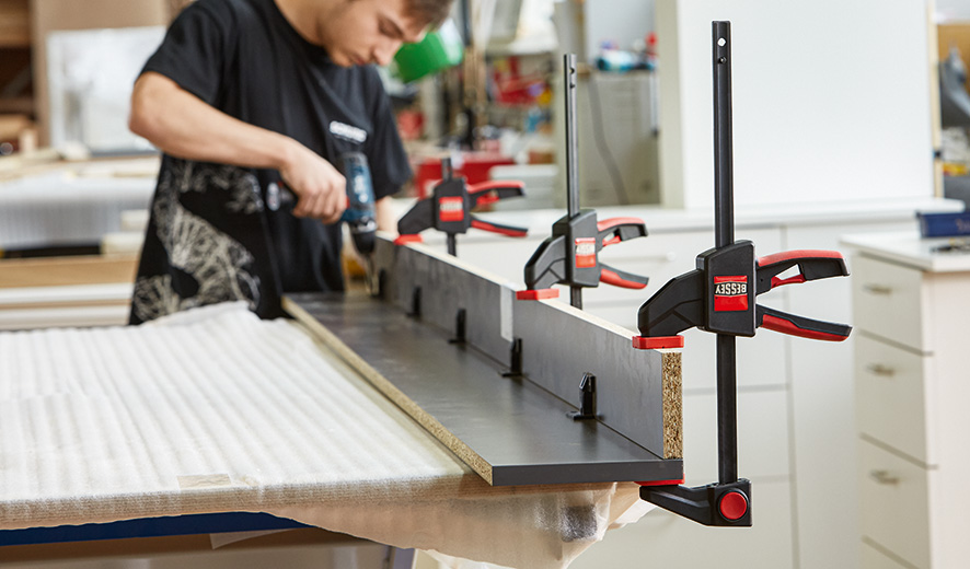 Bessey Tornillo de apriete monomanual EZ 150 mm