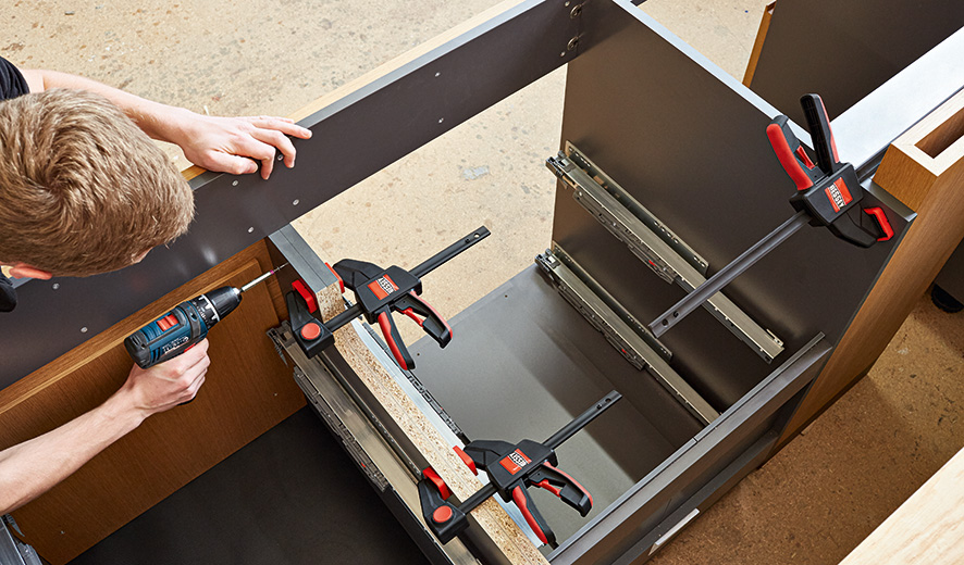 Bessey Tornillo de apriete monomanual EZ 150 mm