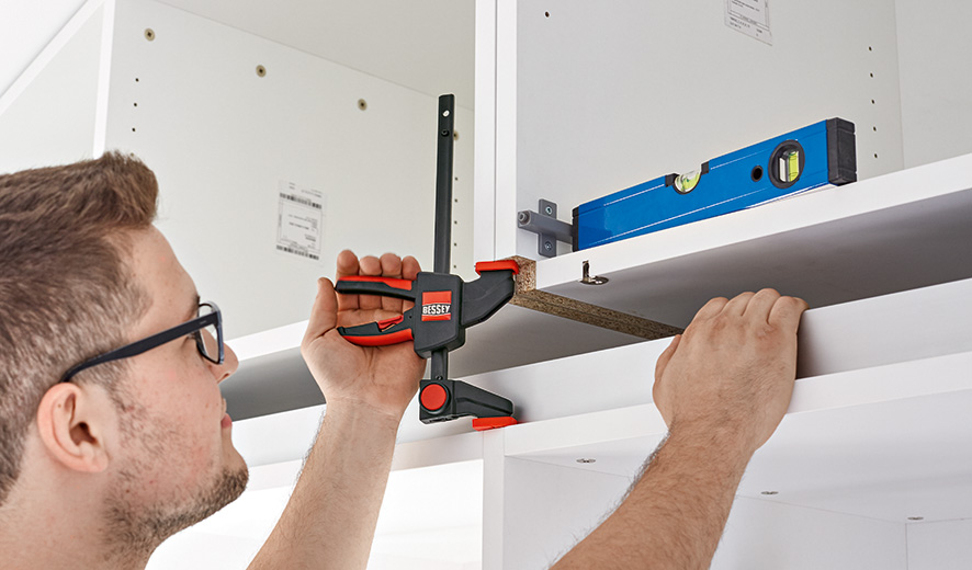 Bessey Tornillo de apriete monomanual EZ 150 mm