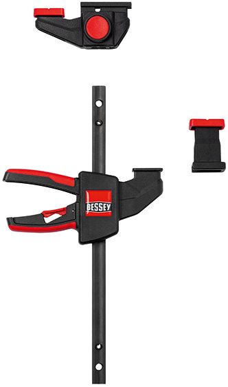 Bessey Tornillo de apriete para rieles guía EZR15-SET