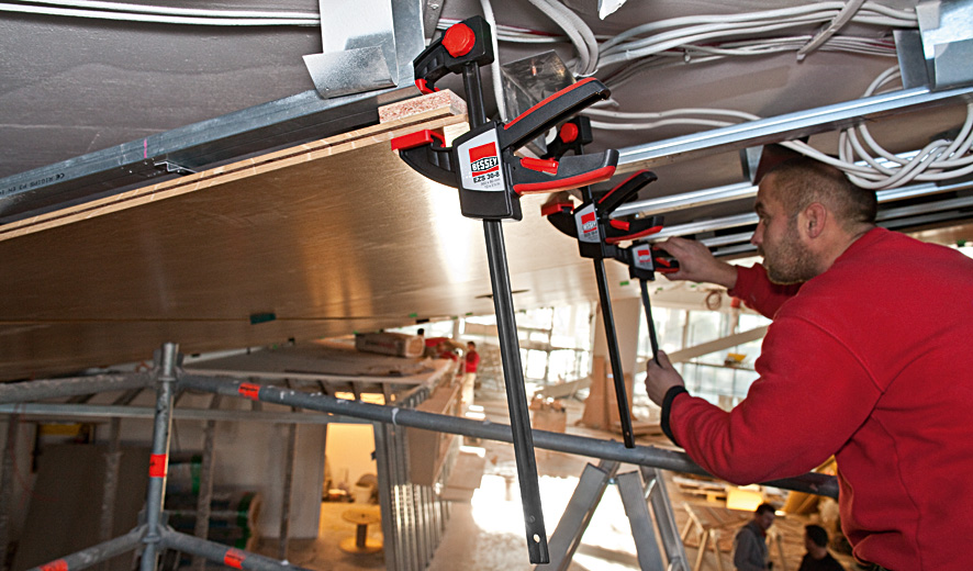 Bessey Tornillo de apriete monomanual EZS 150 mm