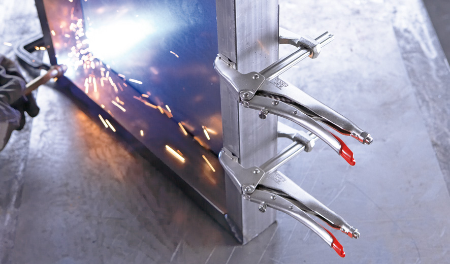 Bessey Mordazas grip con bocas paralelas Serie GRZ 100 mm