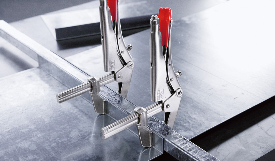 Bessey Mordazas grip con bocas paralelas Serie GRZ 100 mm