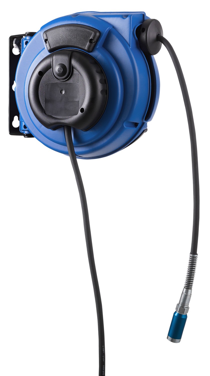 Hedi Enrollacables de carrete automático aire comprimido 9 m