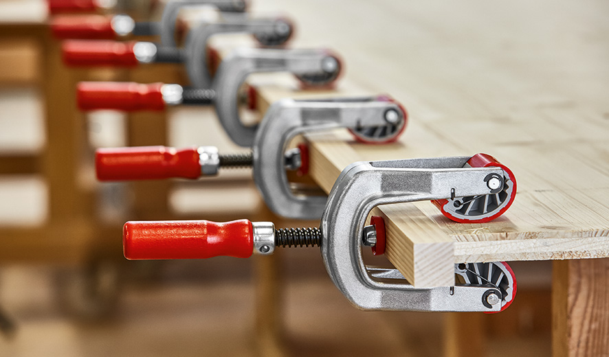 Bessey Tornillo de apriete para cantos Serie KANTENFIX KF 10-40 mm